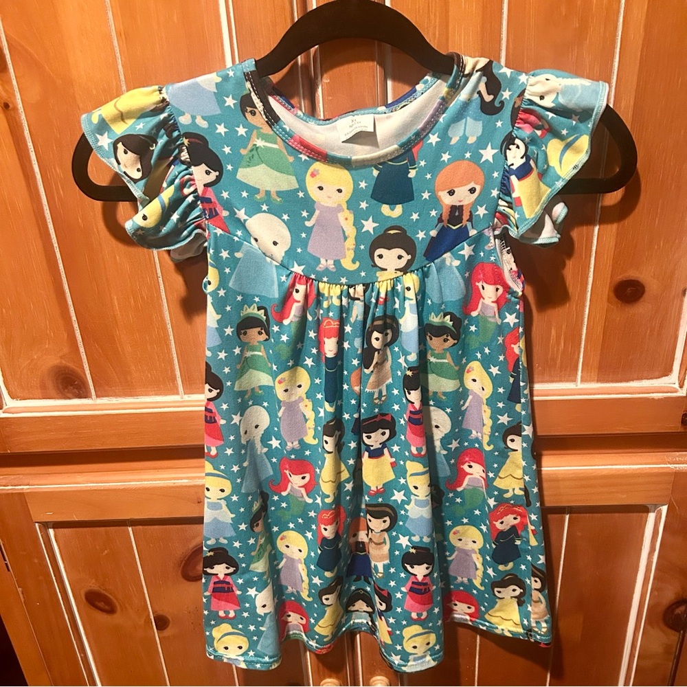 Boutique Disney Princess Character Dress